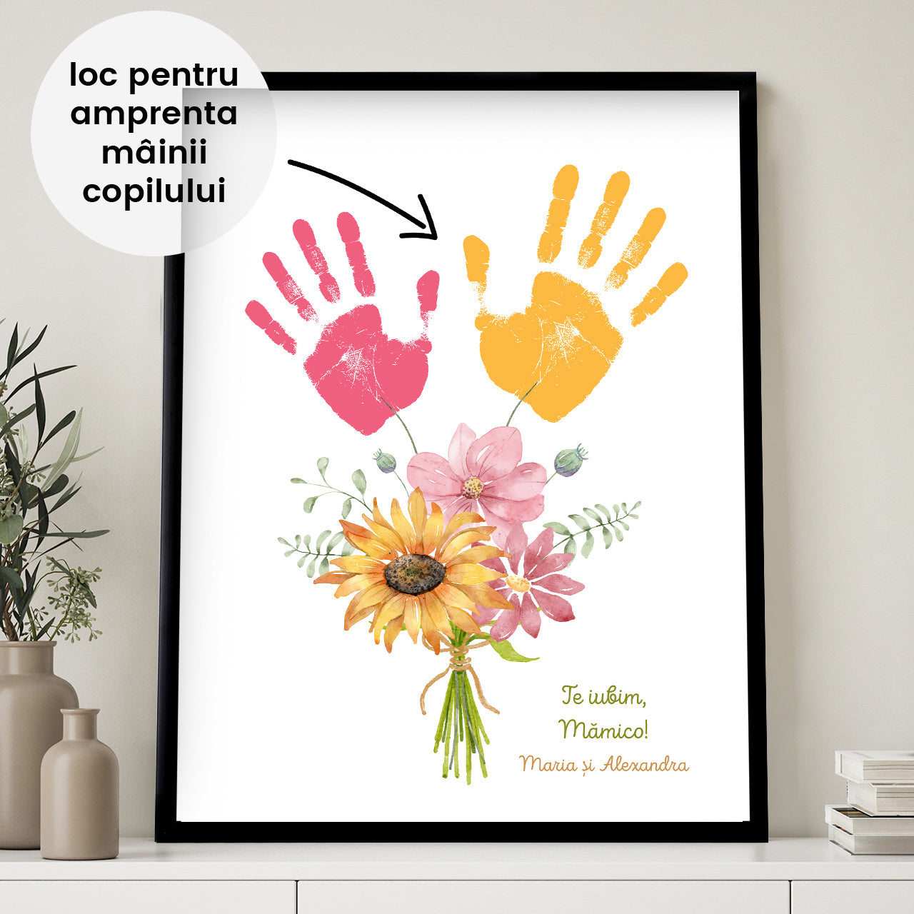 Wyjątkowy plakat dla mamy - prezent od dzieci personalizowany plakat dla mamy prezent dla mamy od dzieci