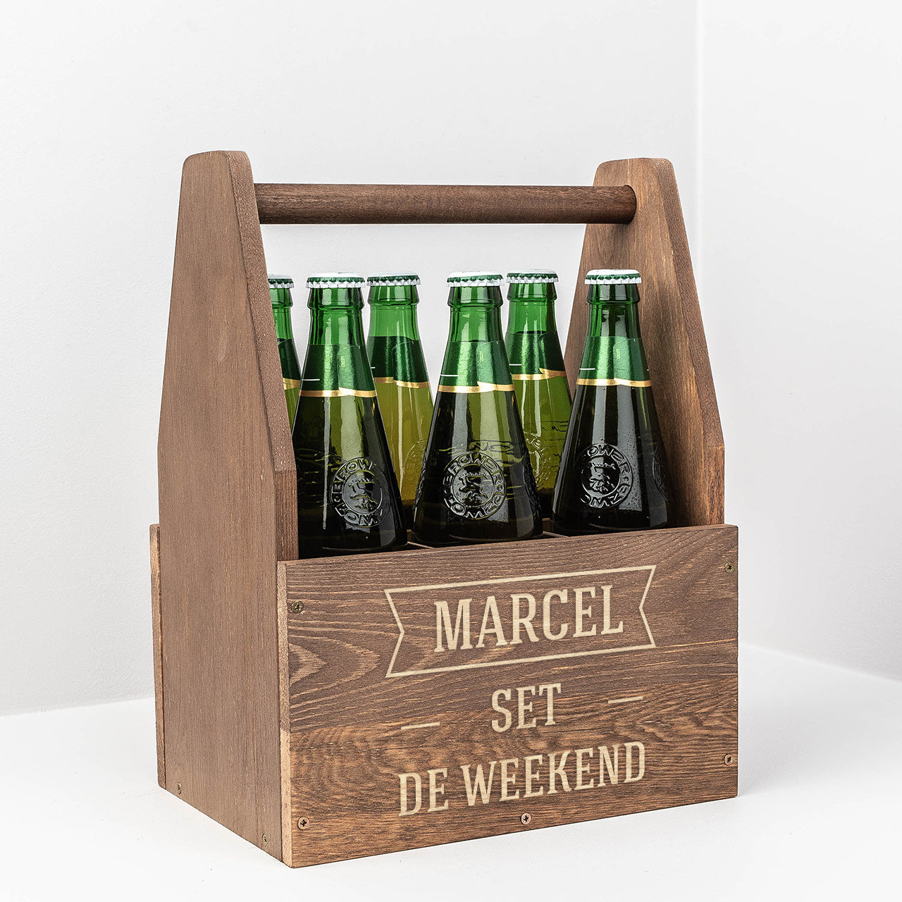 Nosidło na piwo - grawerowany prezent na urodziny dla niego skrzynka do piwa prezent na urodziny dla chłopaka