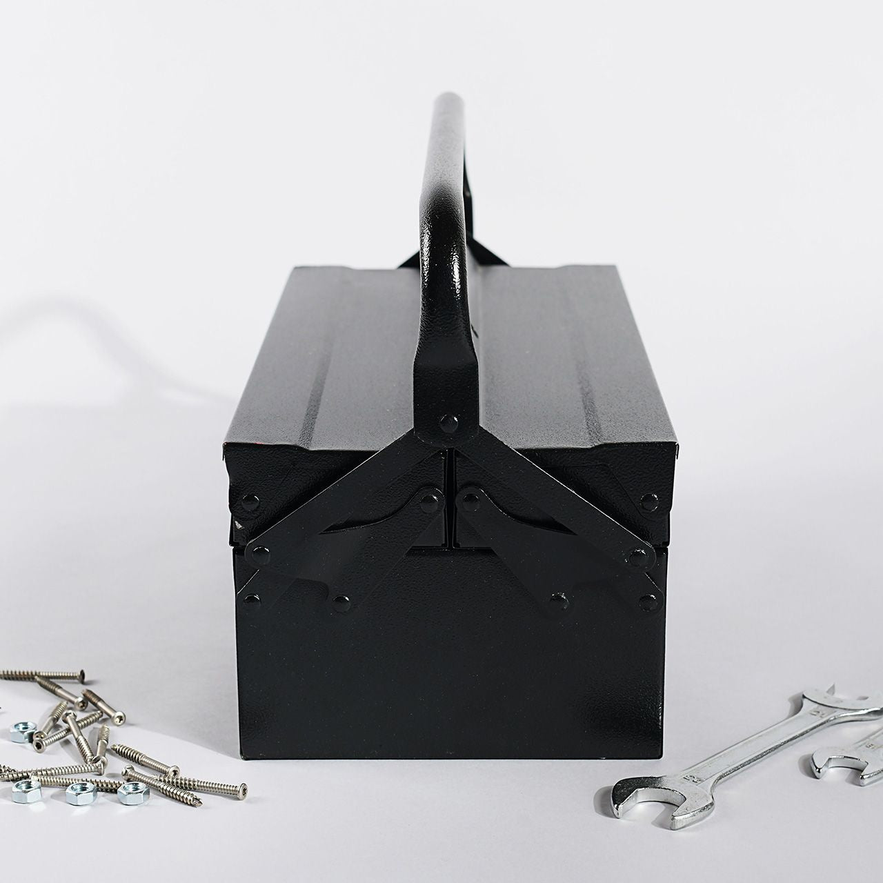 Skrzynka narzędziowa metalowa prezent dla mężczyzny gadżety dla majsterkowicza prezent dla majsterkowicza