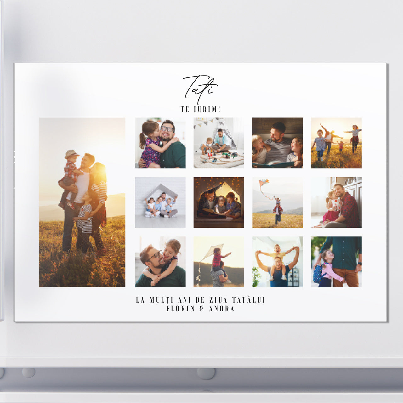 Magnet cu fotografii – cadou de Ziua Tatălui