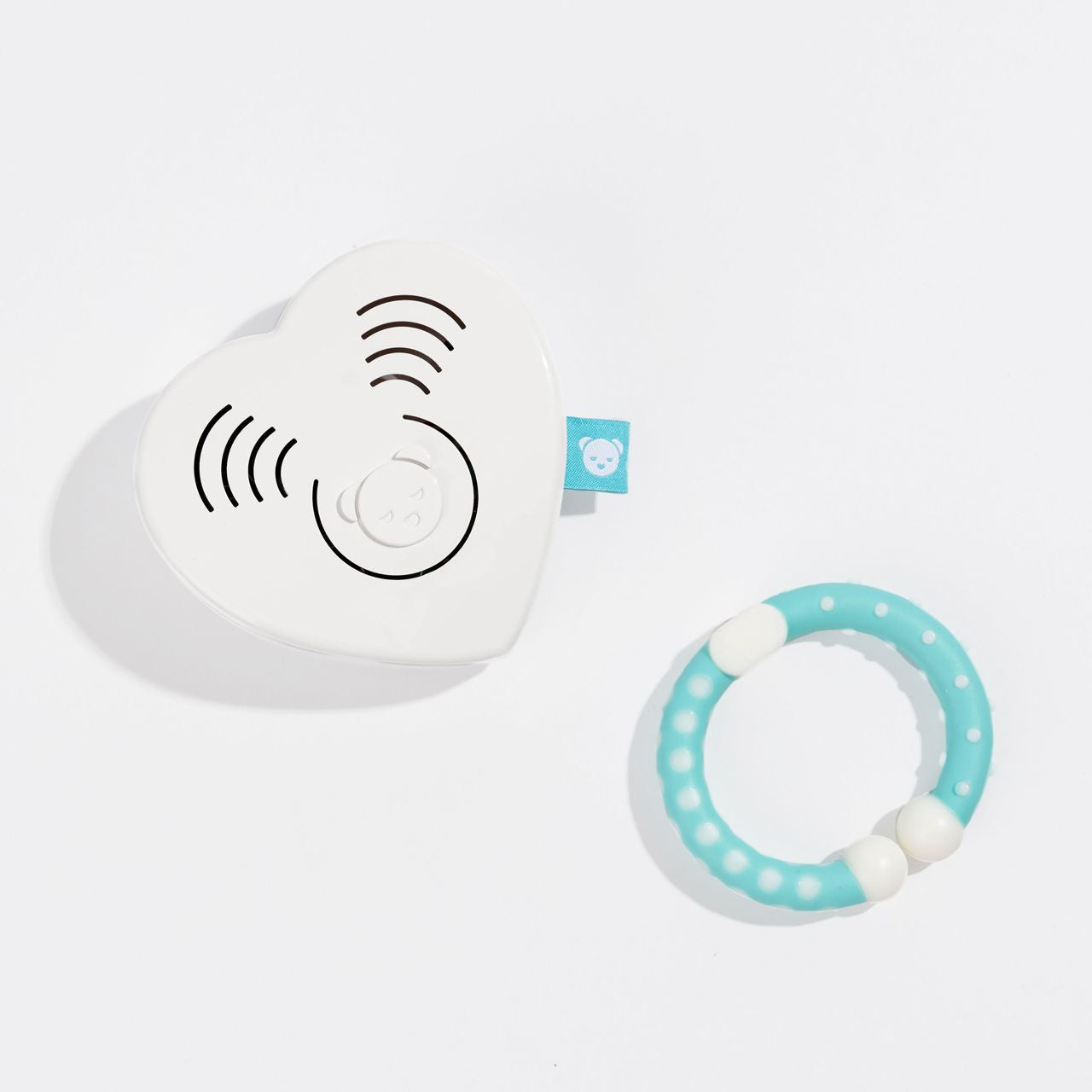 Jucărie de plus cu sunete albe pentru bebeluși