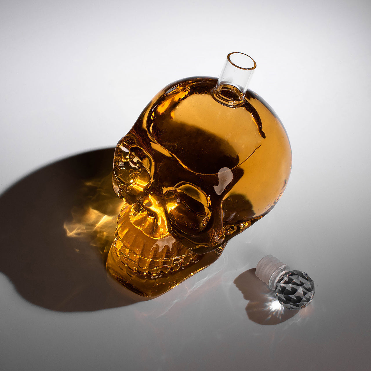 Carafă din cristal în formă de craniu 700 ml