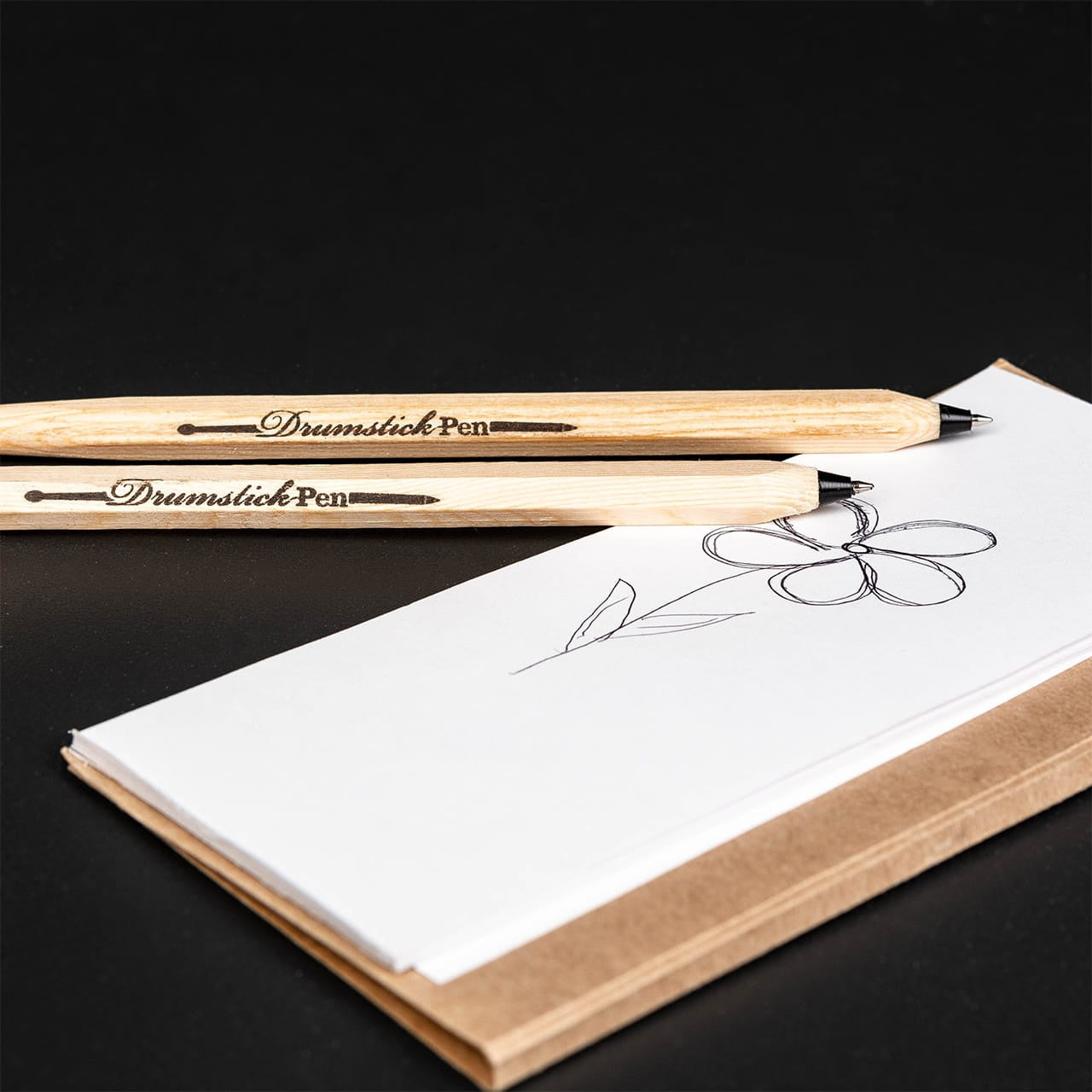 Długopisy pałeczki perkusyjne 2 szt. prezent dla perkusisty prezent dla muzyka gadżet dla muzyka