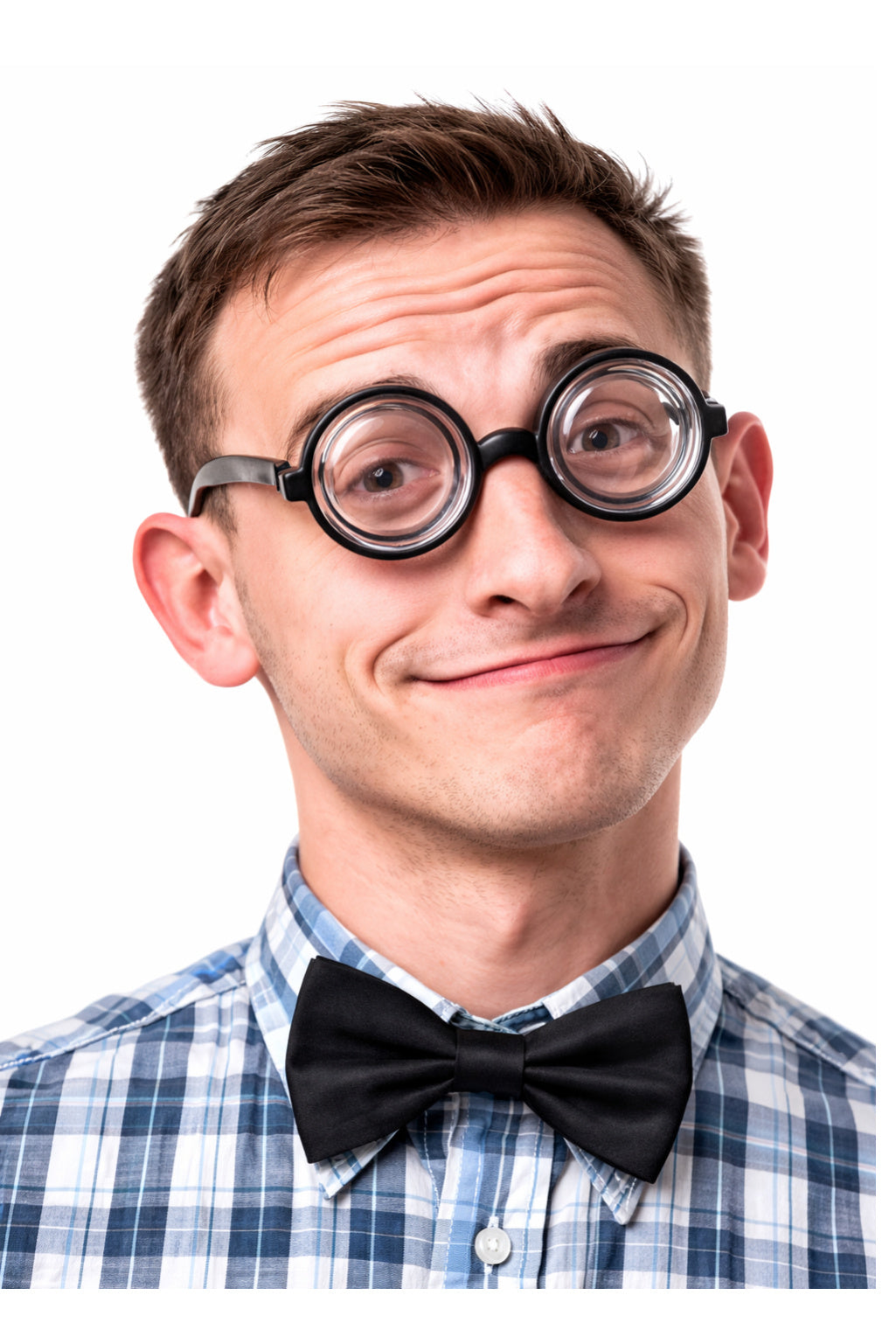 Amuzante ochelari NERD - denka de la butelek