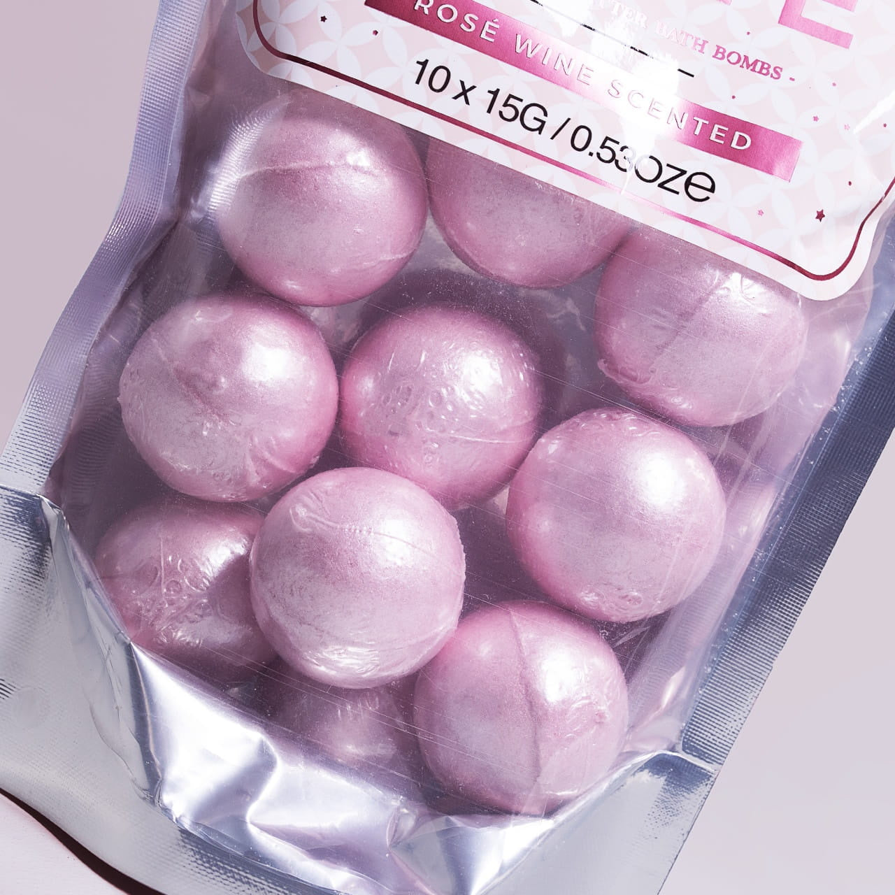 Musujące kule do kąpieli ROSE WINE upominek dla niej prezent dla miłośniczki wina prezent dla kobiety