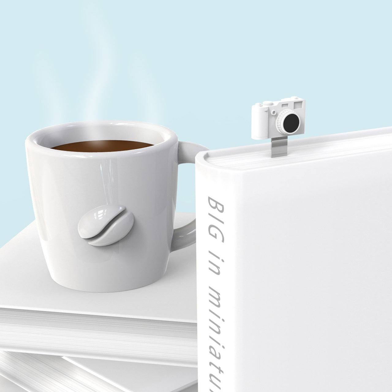 Semn de carte în formă de aparat foto – cadou pentru fotografi