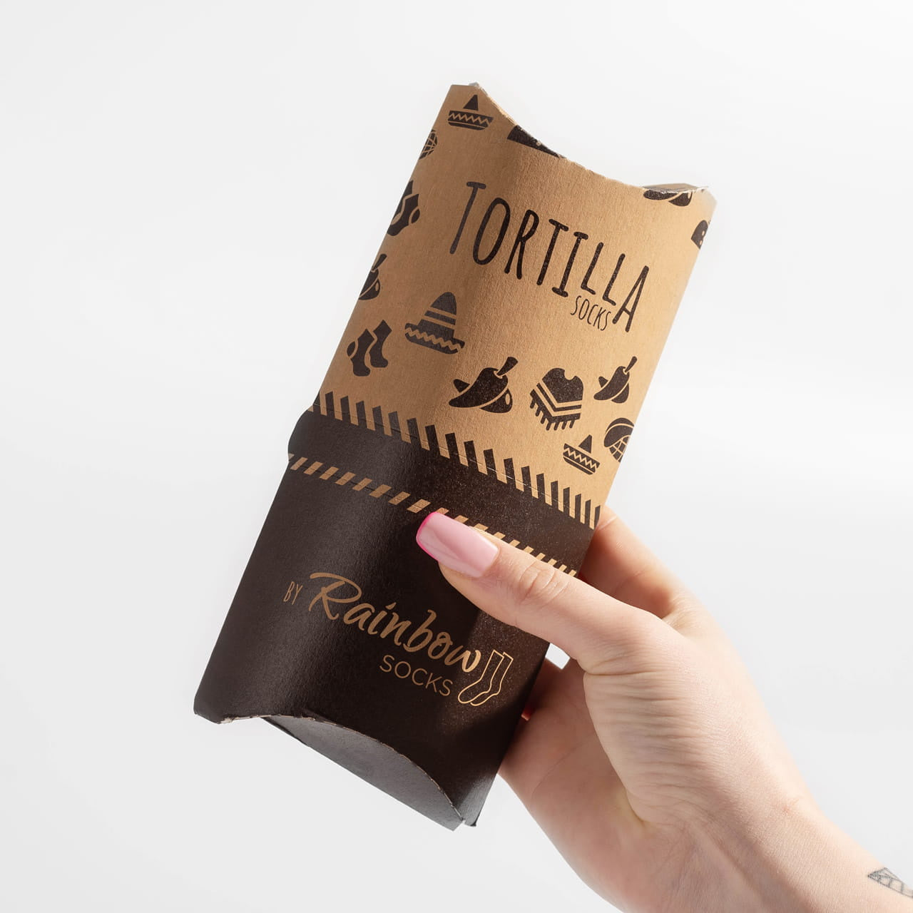 Skarpetki TORTILLA śmieszny prezent dla niego (2 pary) skarpetki na prezent skarpetki na dzień chłopaka