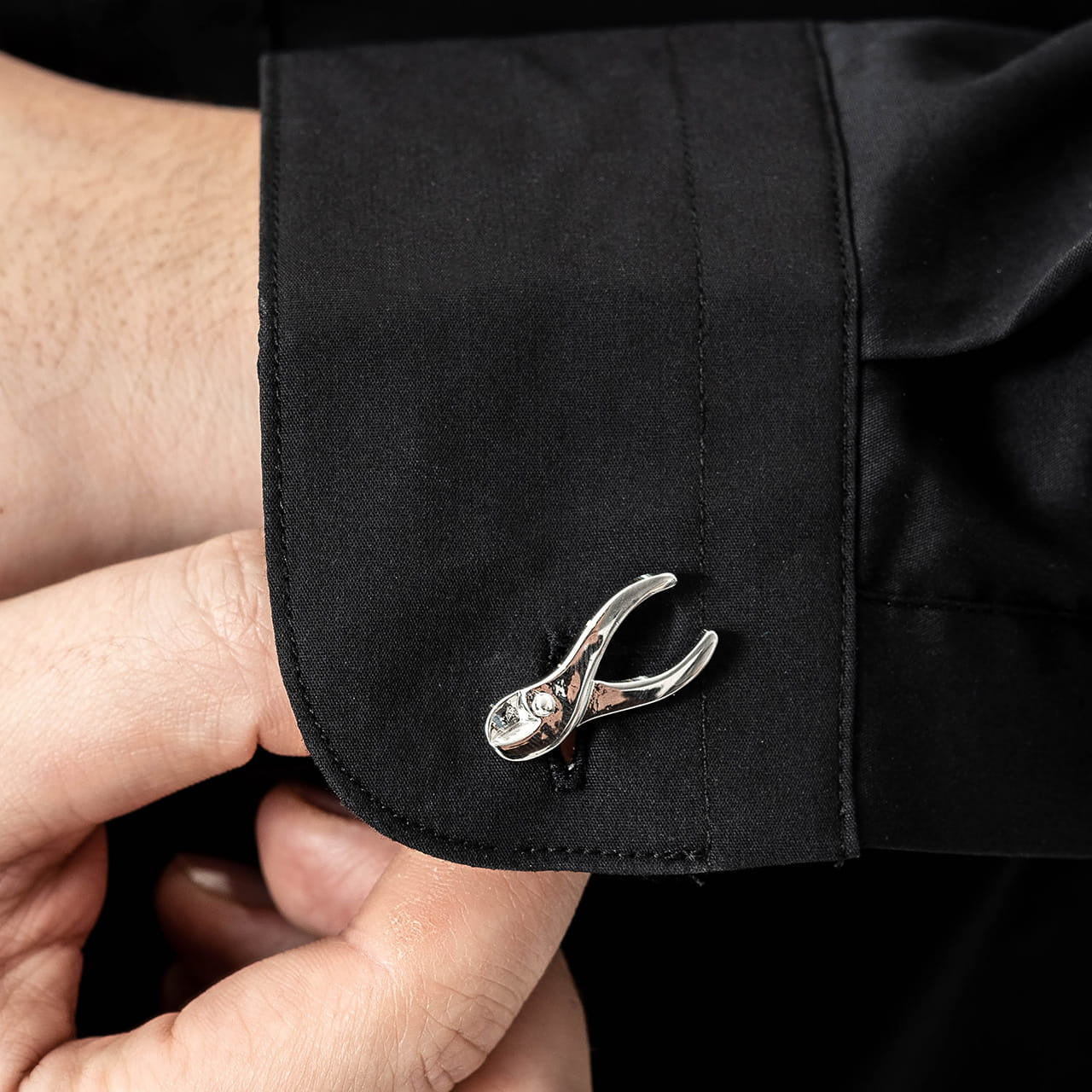 Spinki dla majsterkowicza Narzędzia prezent dla złotej rączki spinki do mankietów prezent dla majsterkowicza