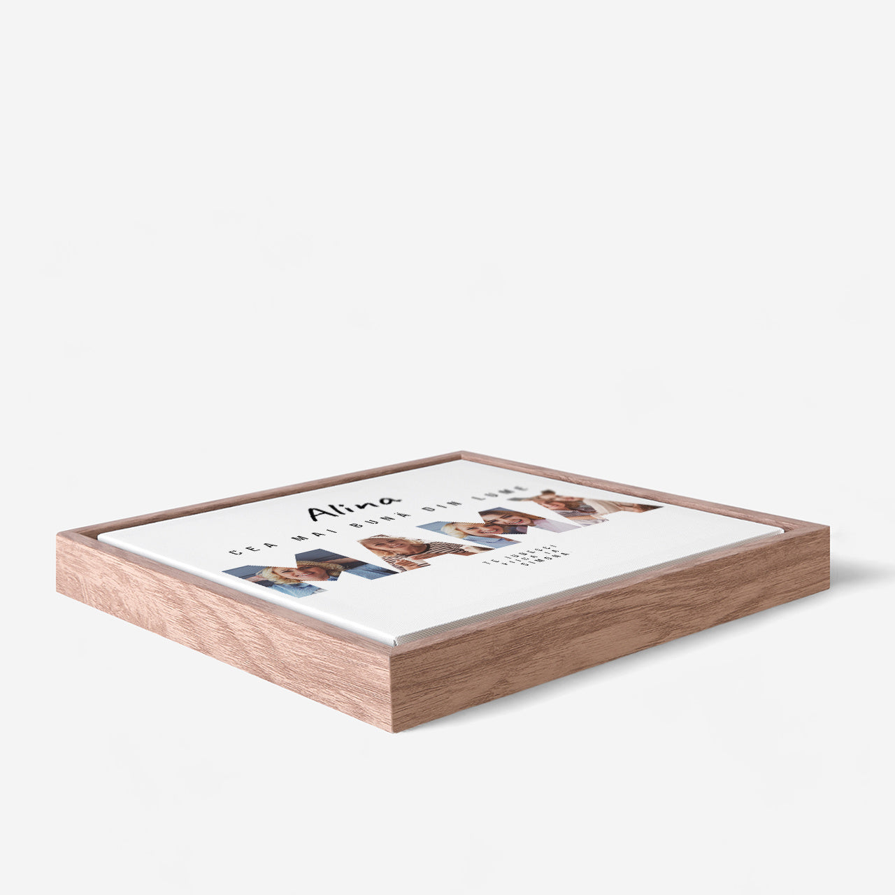 Tablou pe pânză cu ramă – cadou pentru mamă