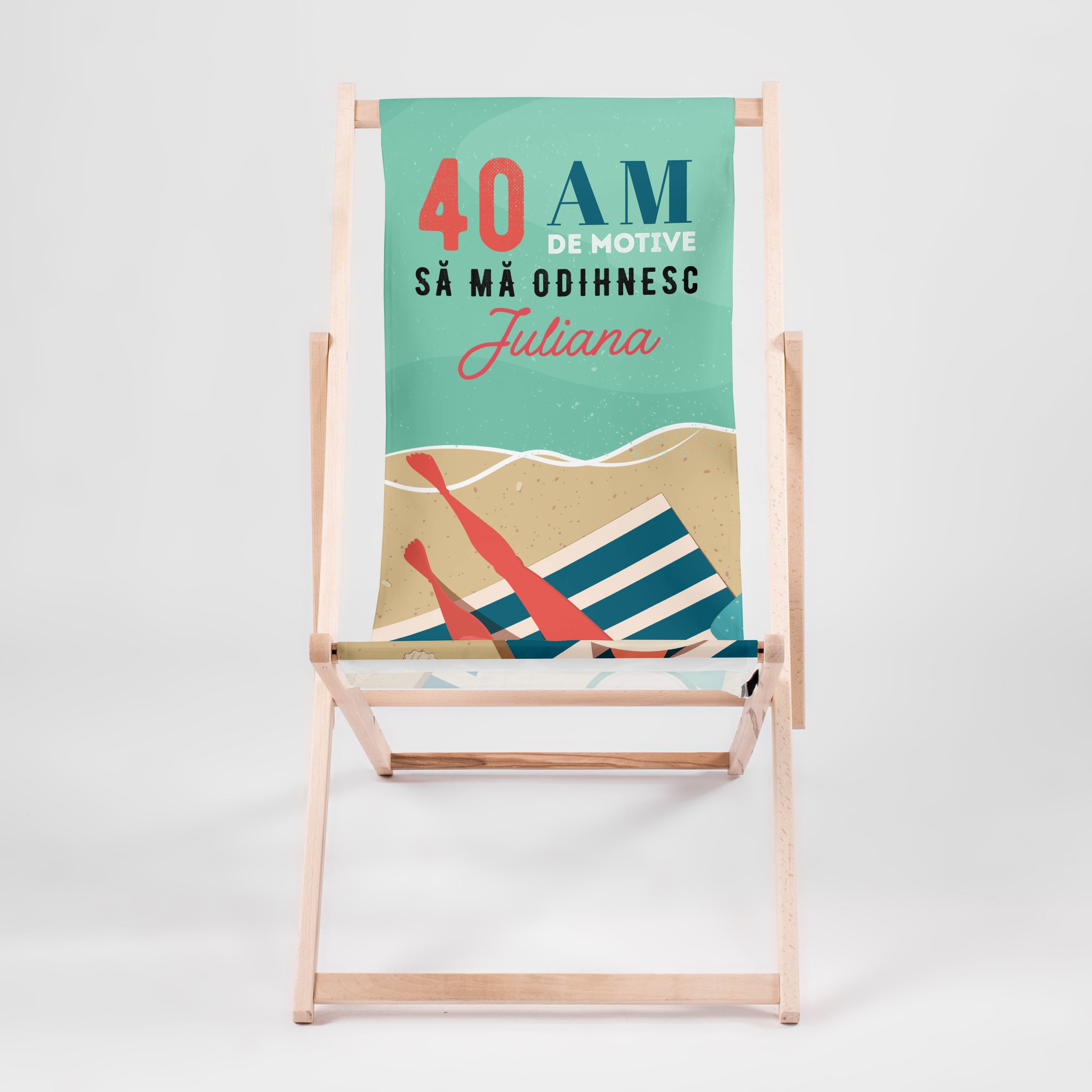 Șezlong pentru femei care împlinesc 40 de ani