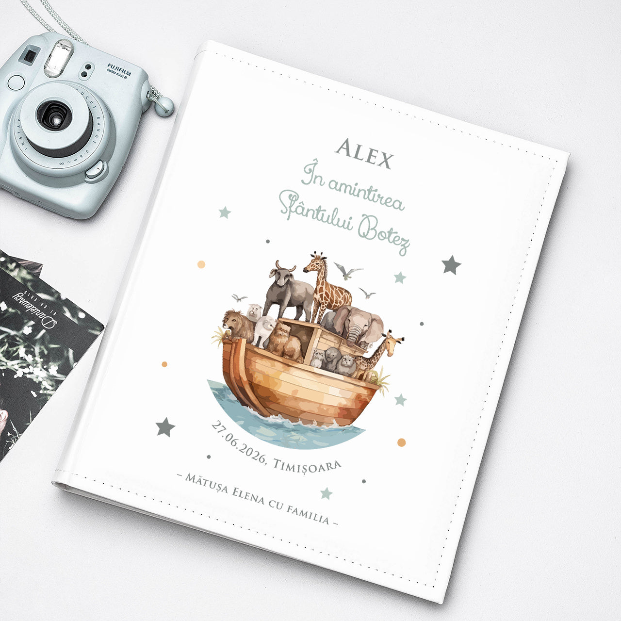 Album de botez de la nașă – Arca lui Noe