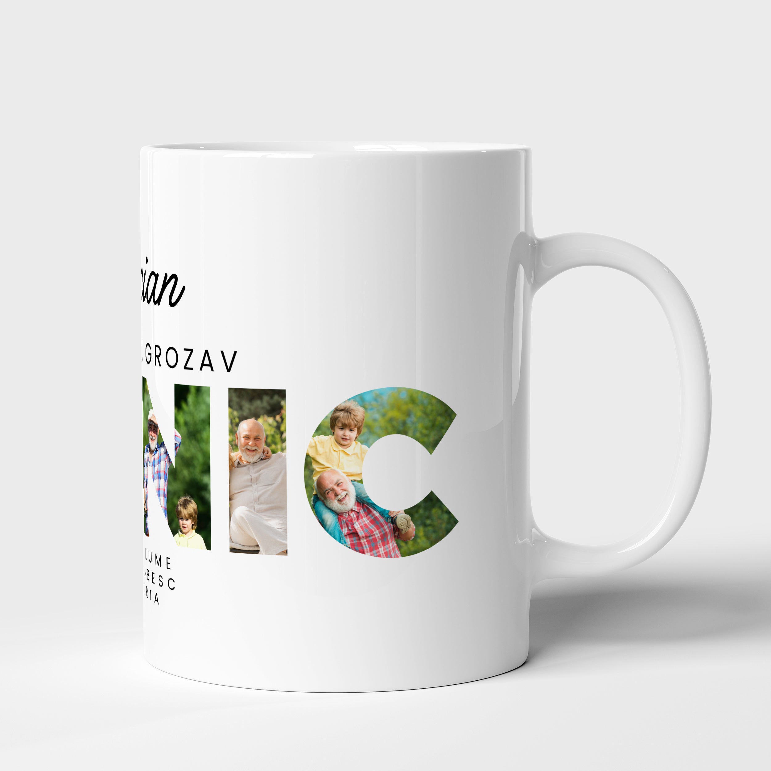 Personalizowany fotokubek dla dziadka kubek dla dziadka prezent dla dziadka prezent na Dzień Dziadka