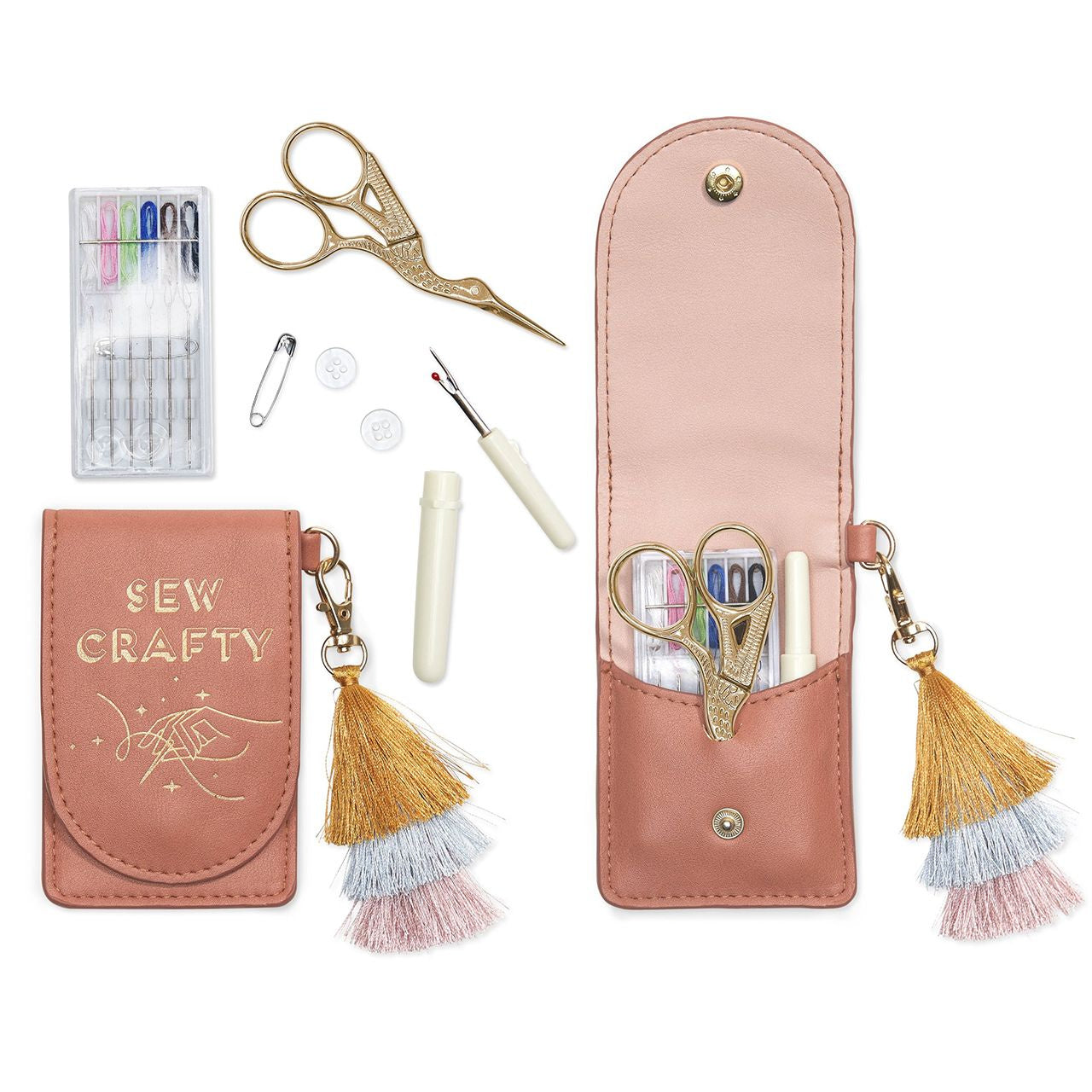 Mini set de accesorii pentru cusut Designworks Ink