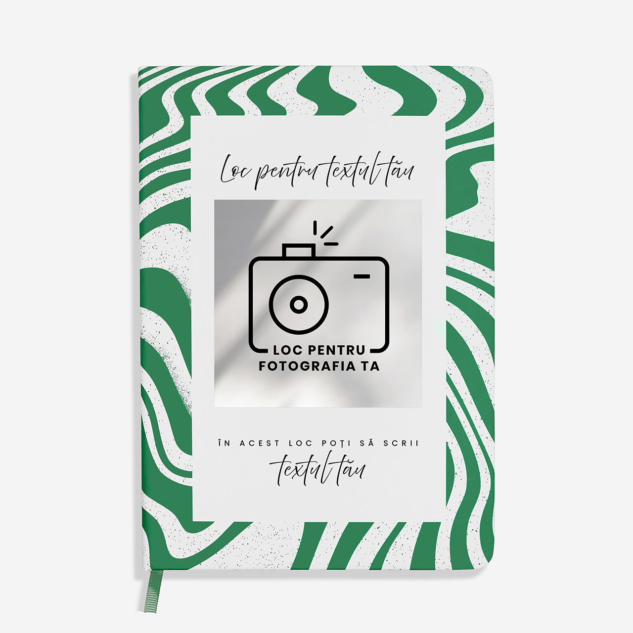 Personalizowany notatnik ze złotymi brzegami TWOJE ZDJĘCIE I TEKST prezent personalizowany prezent ze zdjęciem