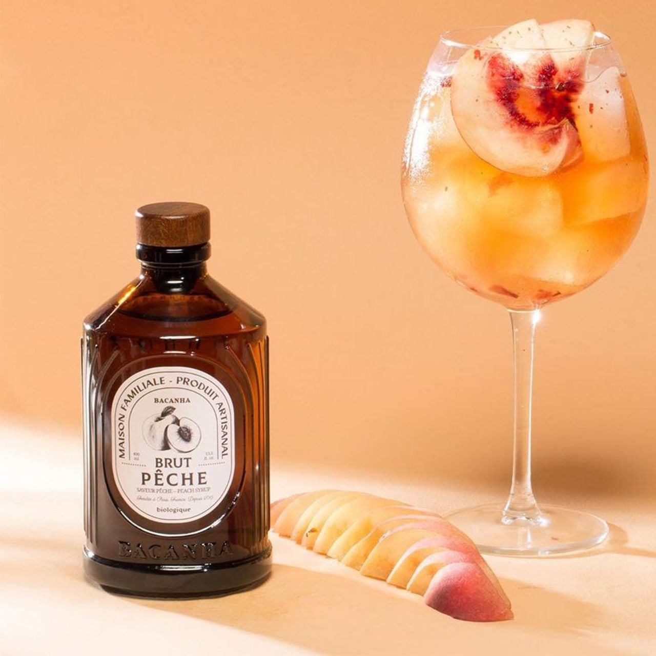 Sirop ecologic de piersică Bacanha