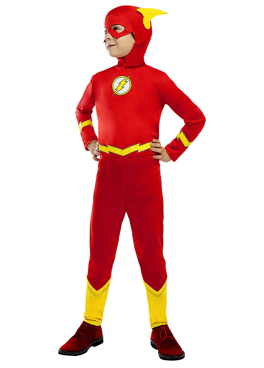 Costum Flash pentru băieți 7-9 ani