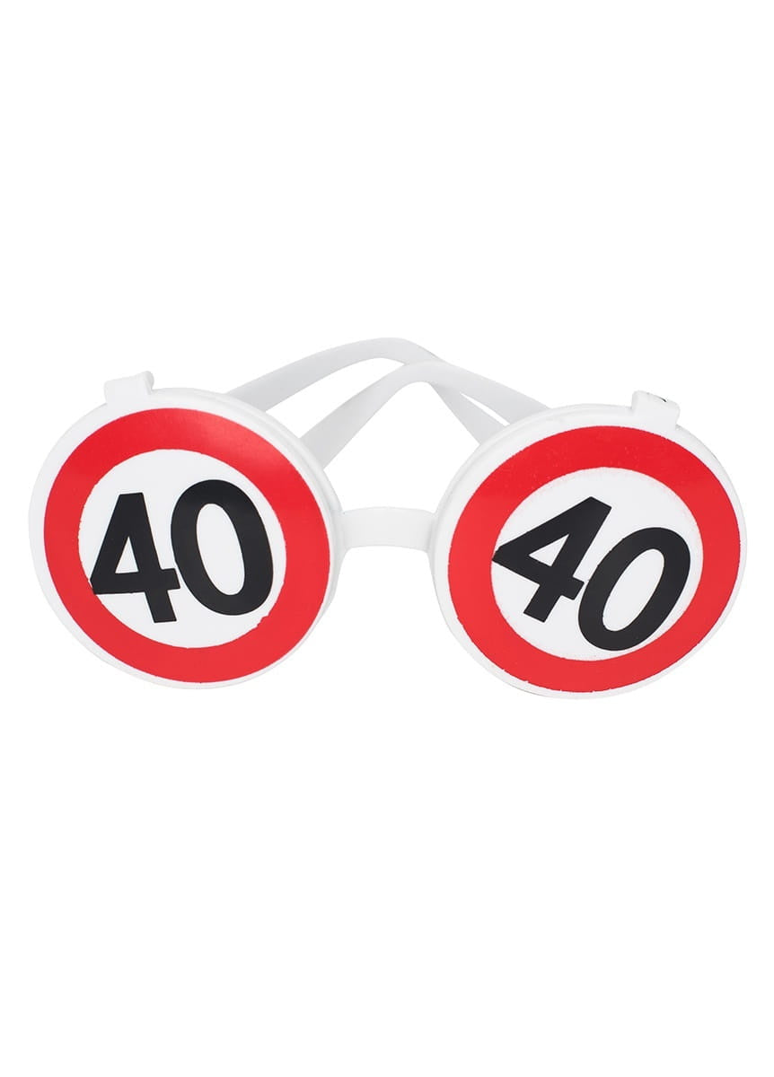 Ochelari SEMN accesoriu amuzant pentru aniversarea de 40 ani