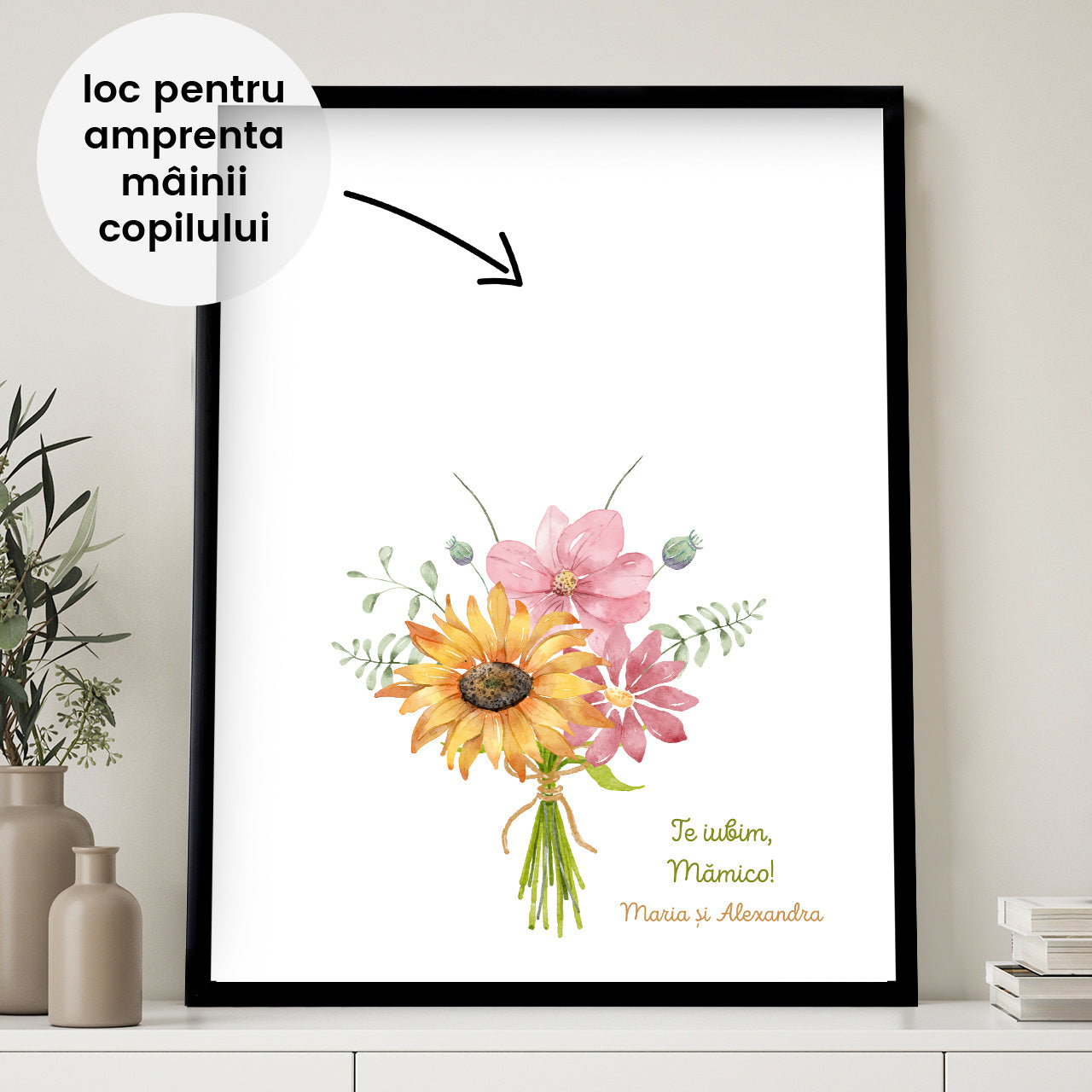 Wyjątkowy plakat dla mamy - prezent od dzieci personalizowany plakat dla mamy prezent dla mamy od dzieci