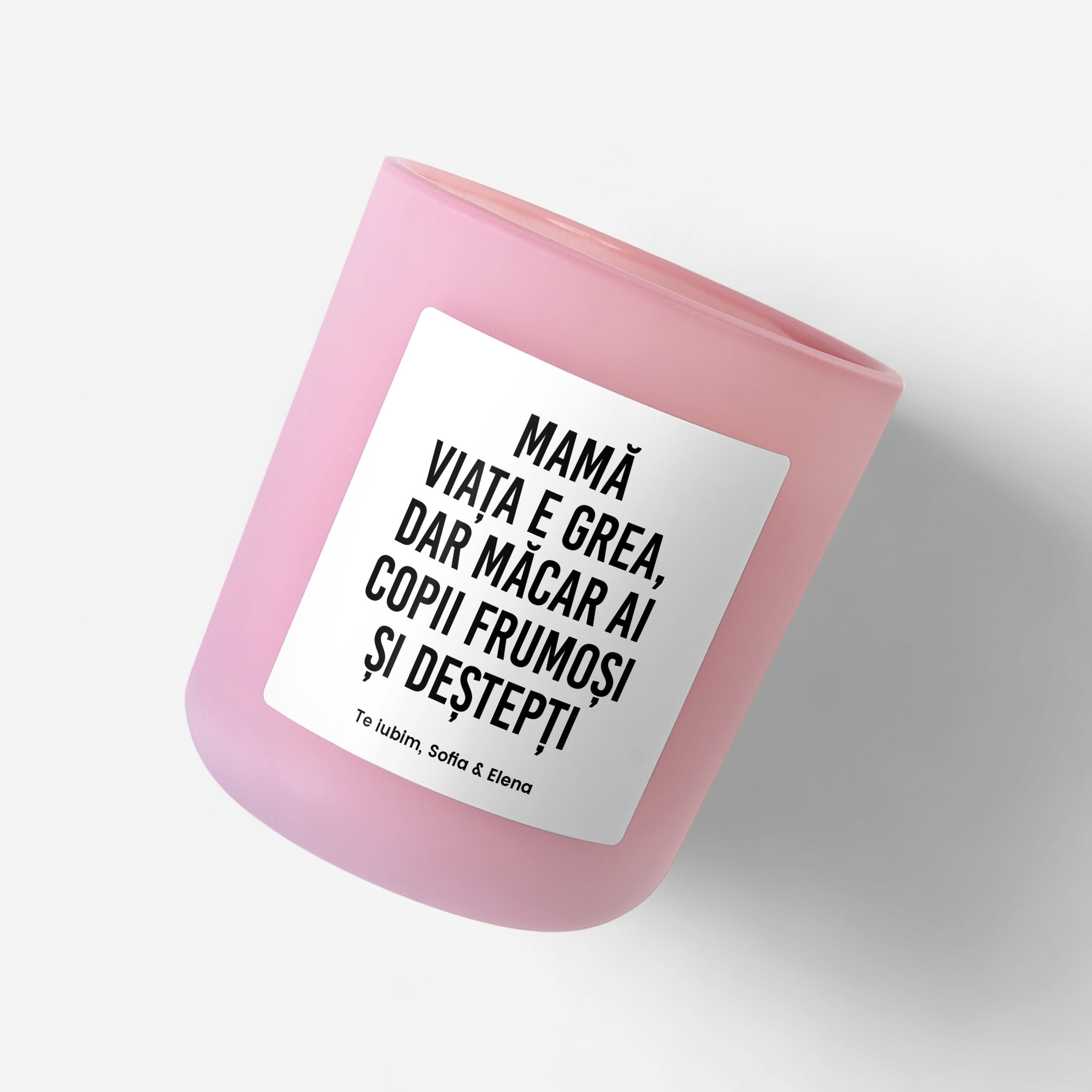 Świeca zapachowa dla mamy - śmieszny prezent dla mamy na Dzień Mamy świeczka personalizowana dla mamy