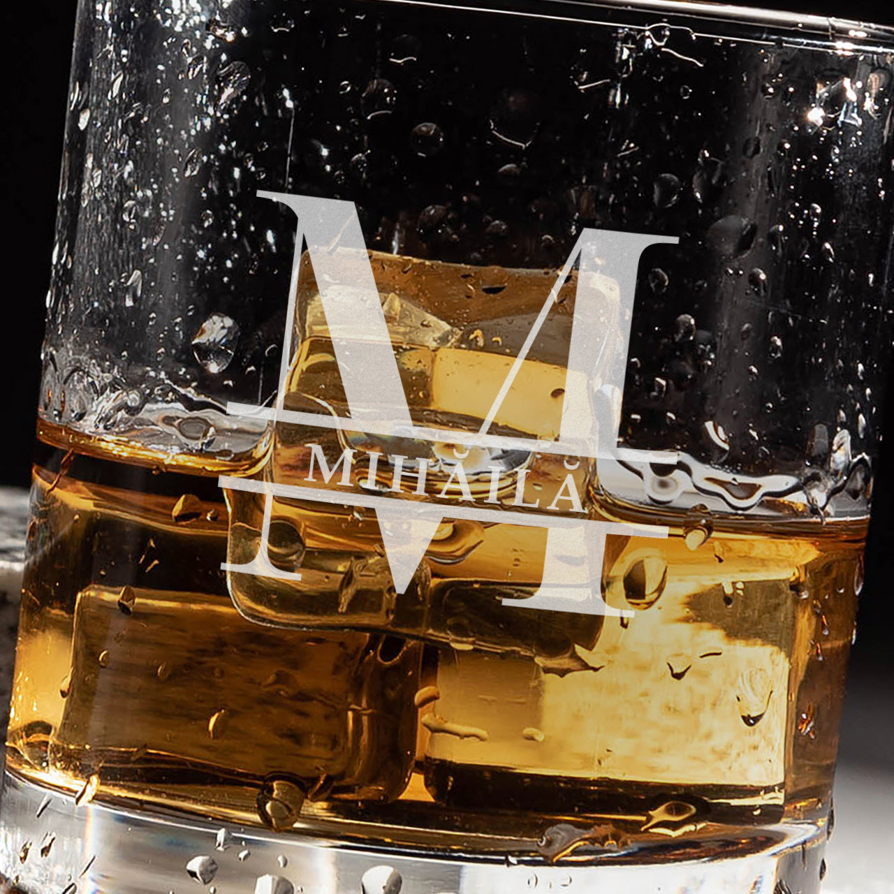 Pahar elegant de whisky - cadou pentru bărbat de ziua lui de naștere