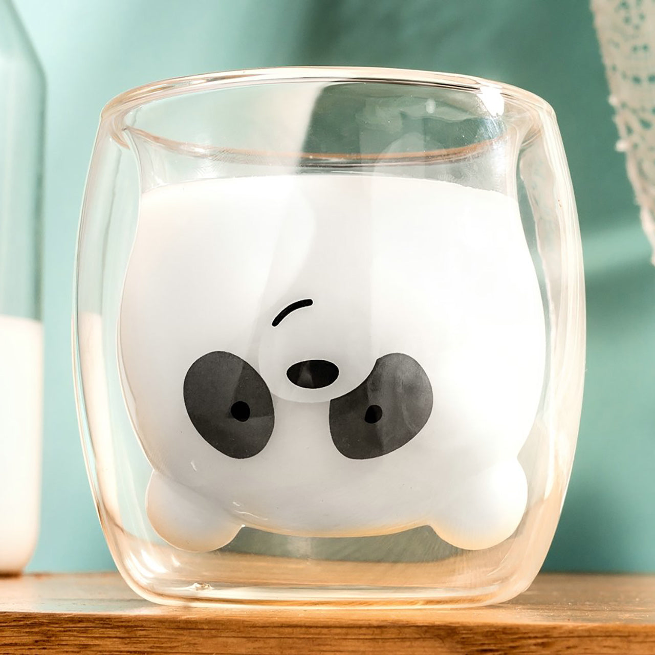 Szklanka termiczna - panda