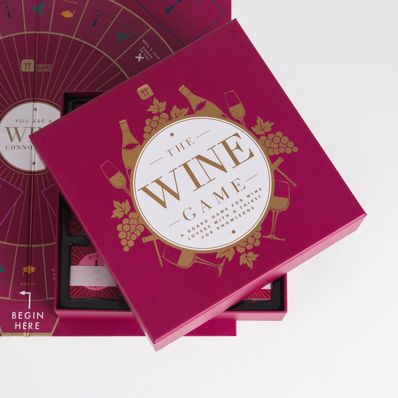 The Wine Game prezent dla miłośnika wina prezent na parapetówkę prezent na 18 urodziny