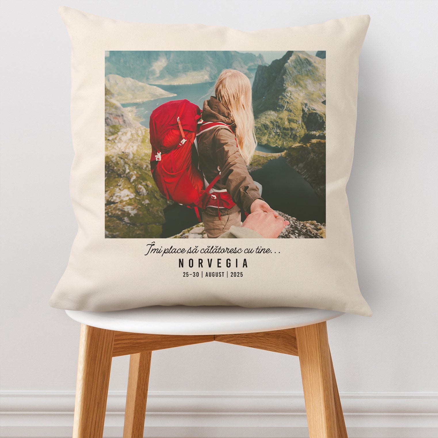 Fotopoduszka - prezent ze zdjęciem poduszka ze zdjęciem poduszka personalizowana prezent dla miłośnika podróży