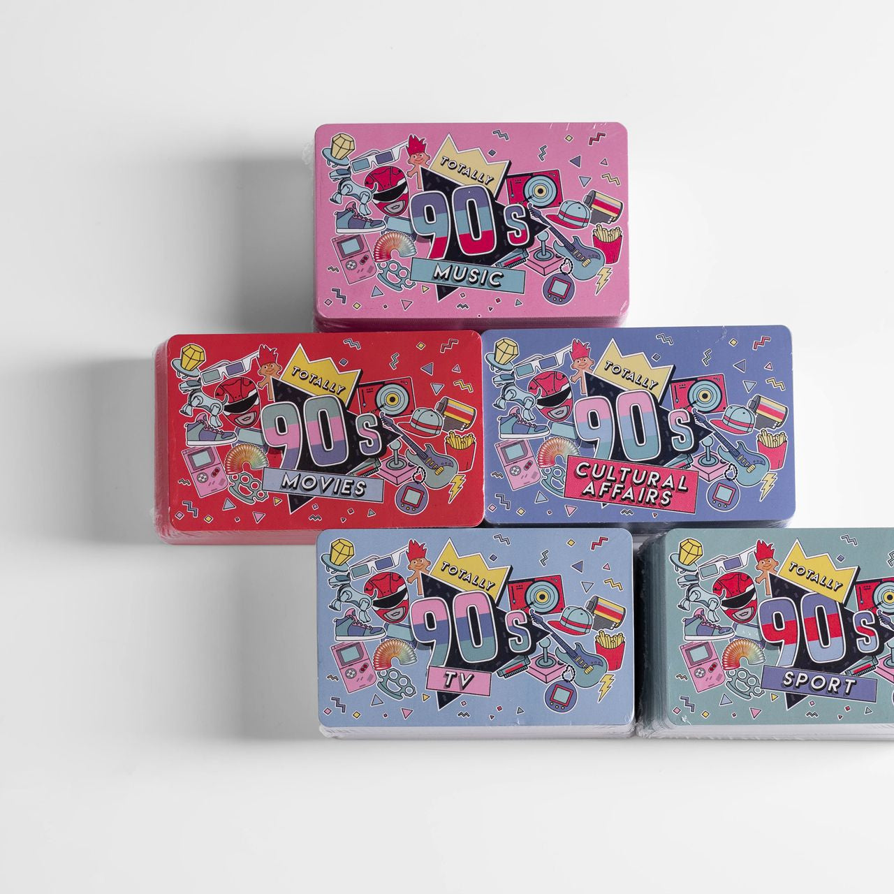 Gra lata 90 Totally 90'S Board Game gra planszowa lata 90 gra towarzyska prezent na parapetówkę 