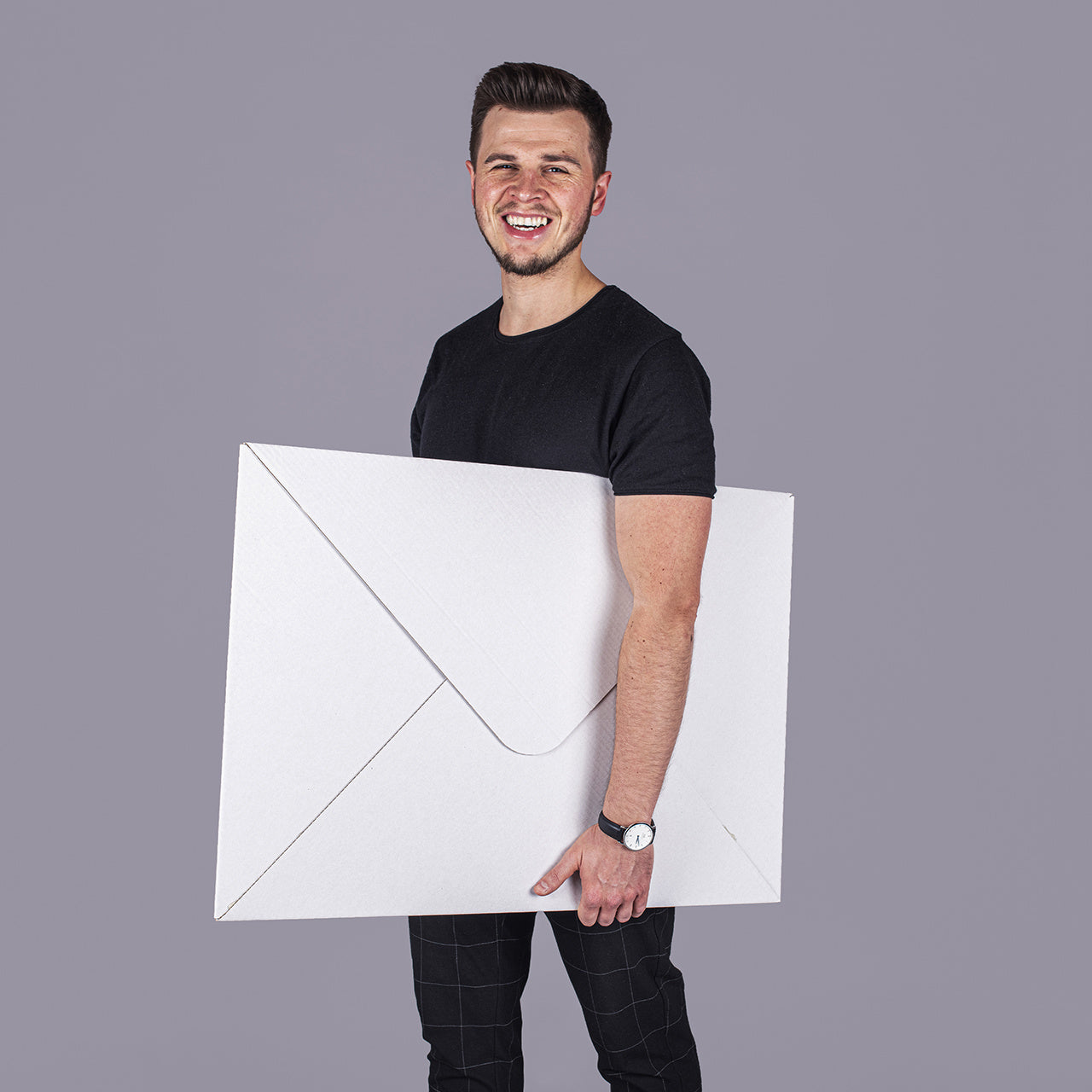 Felicitare XXL cu fotografie – Cerere de a fi martor