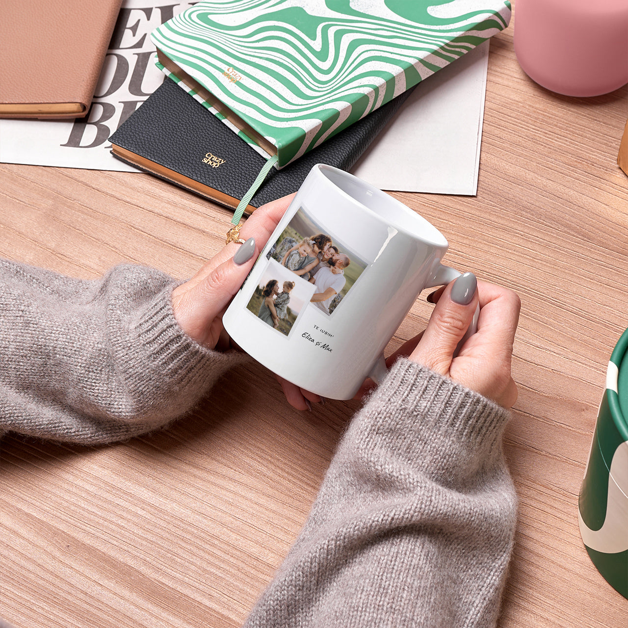 Kubek na Dzień Mamy od dzieci personalizowany kubek dla mamy prezent na Dzień Mamy