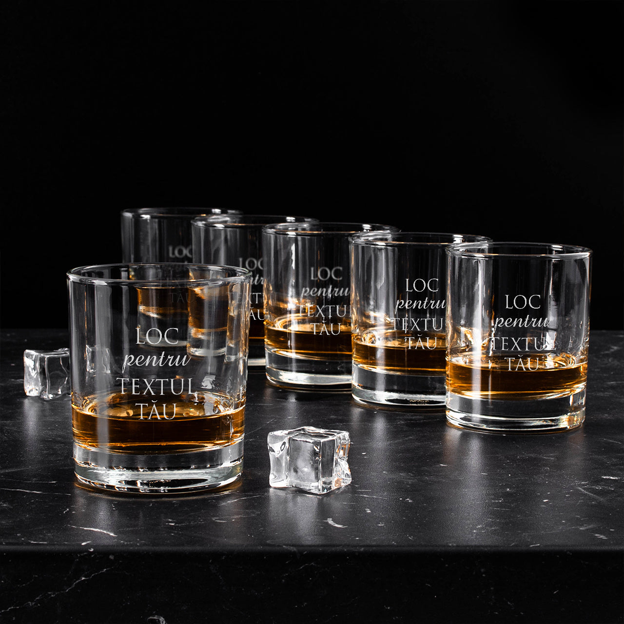 Set de pahare gravate – cadou pentru un gentleman