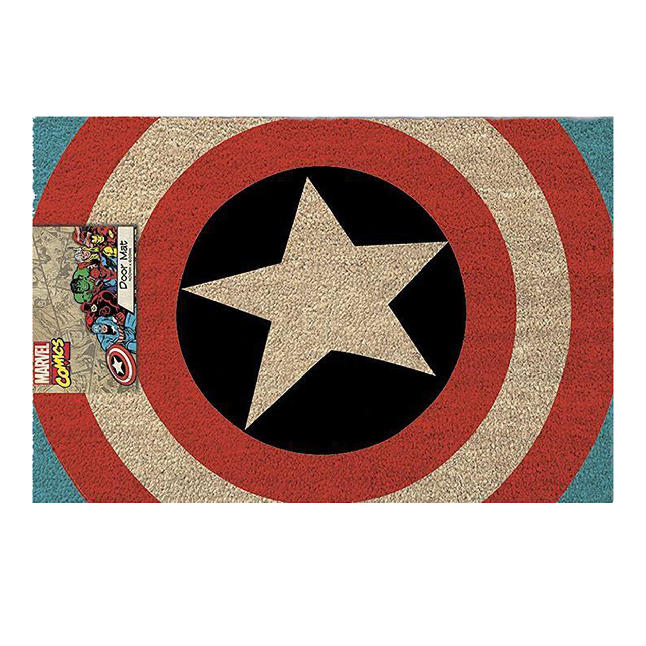 Preș Marvel în formă de scut al Căpitanului America