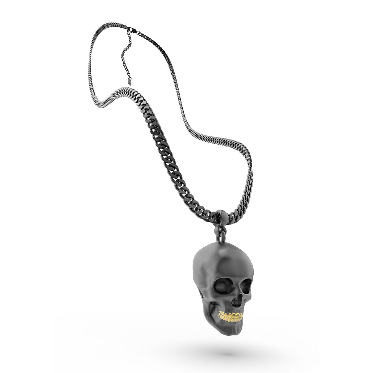 Colier cu pandantiv craniu