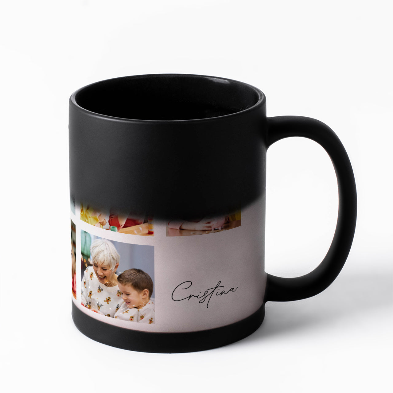 Cană magică pentru bunica – cadou cu fotografii pentru bunica