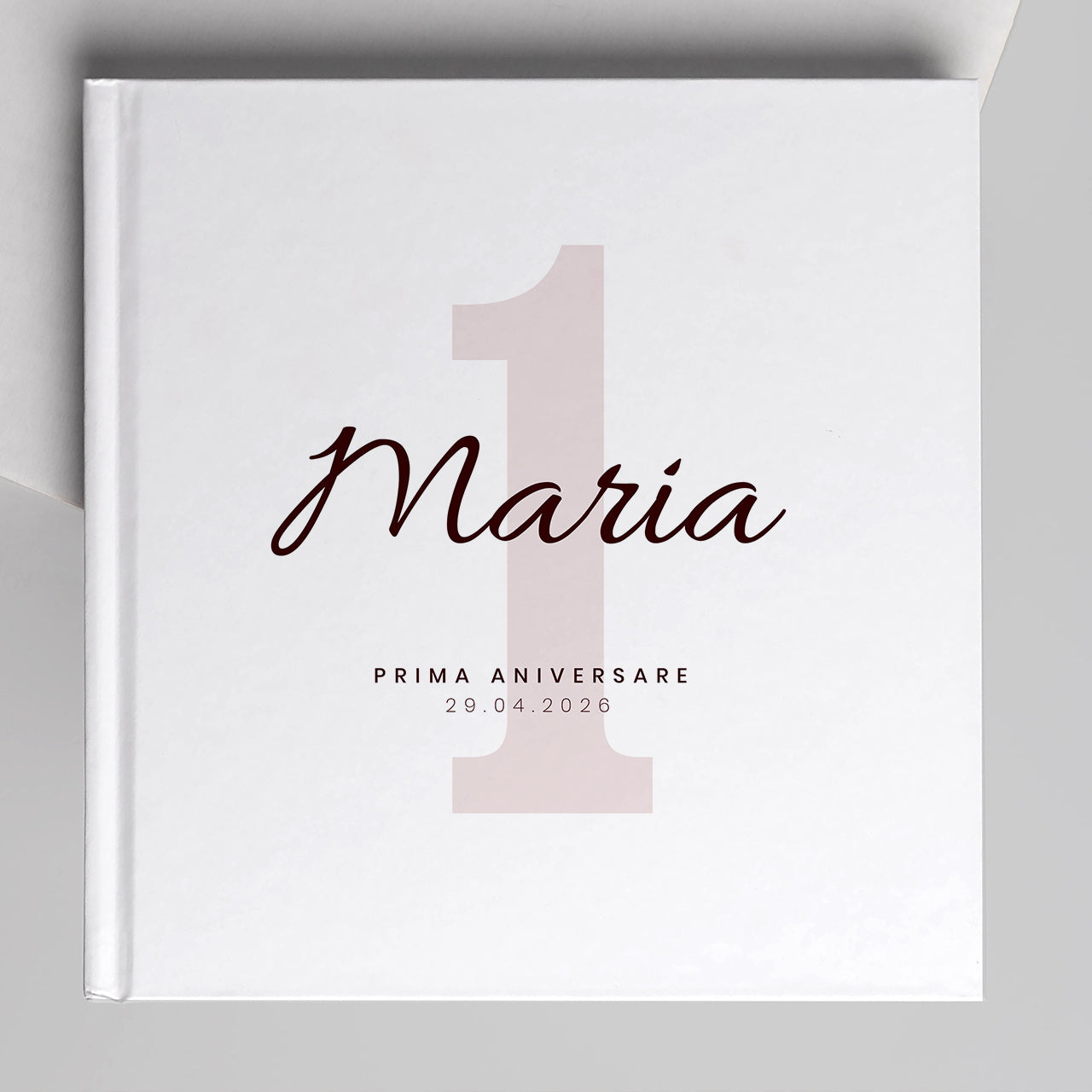 Personalizowana księga gości na roczek dla dziewczynki prezent na roczek dla dziewczynki