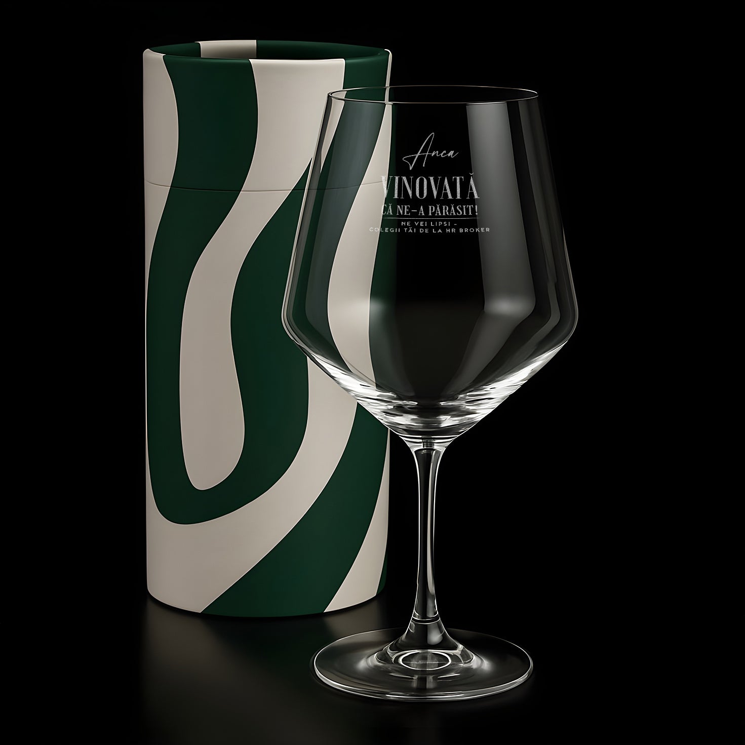  Pahar mare - cadou pentru colegă la părăsirea locului de muncă