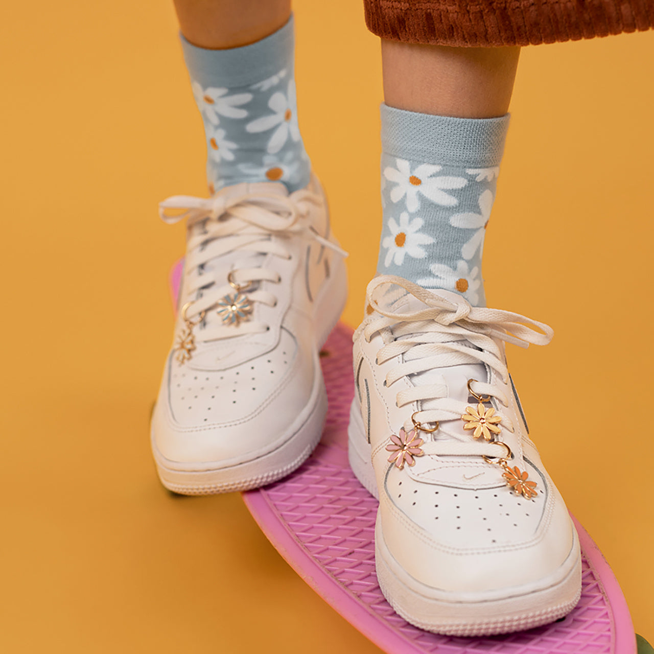 Skarpetki w stokrotki 31-34 r. prezent dla dziewczynki skarpetki dziecięce