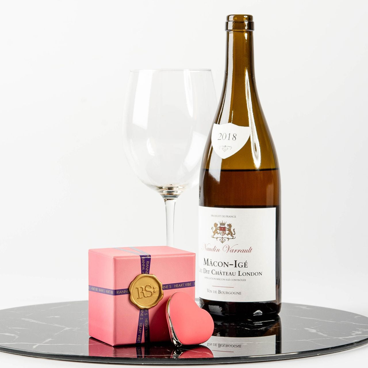 Masažer erotic Rianne în formă de inimă