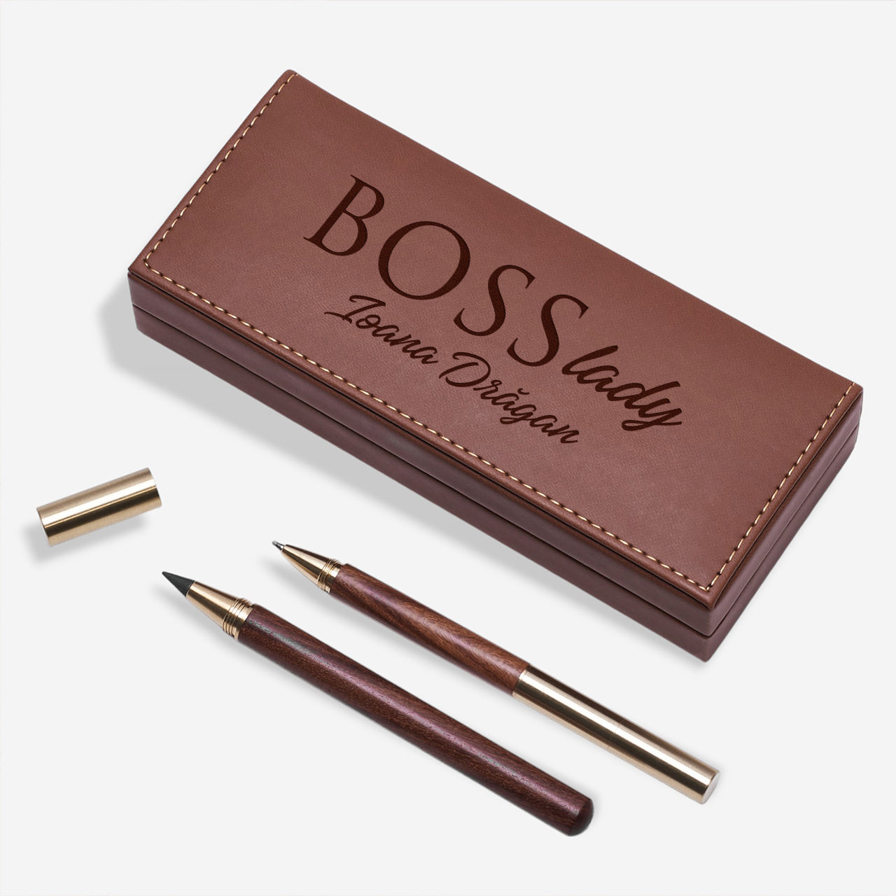 Set elegant cu pix și creion – cadou practic pentru șefă