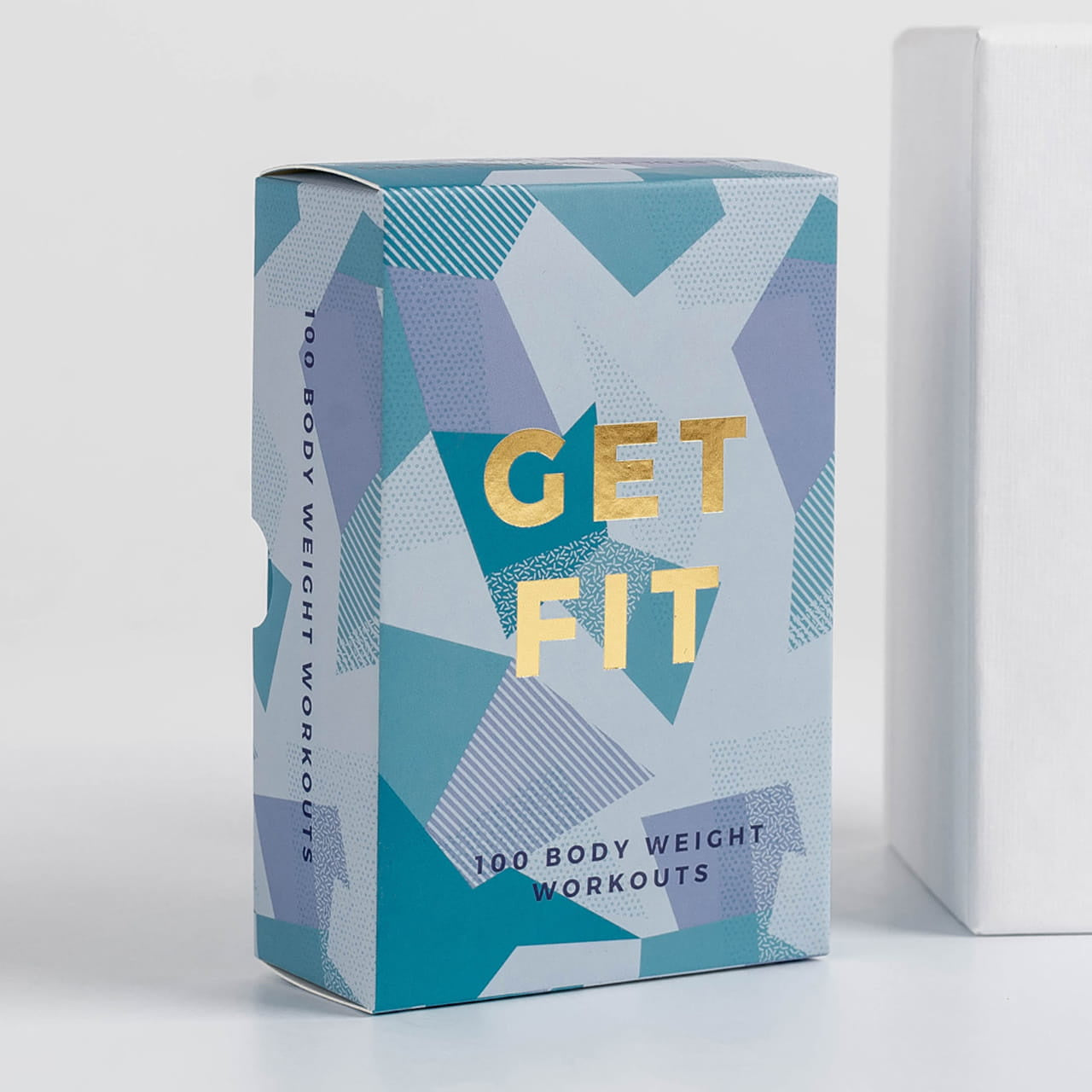 Karty do ćwiczeń GET FIT prezent dla aktywnych karty sportowca prezent dla sportowca gadżet dla sportowca