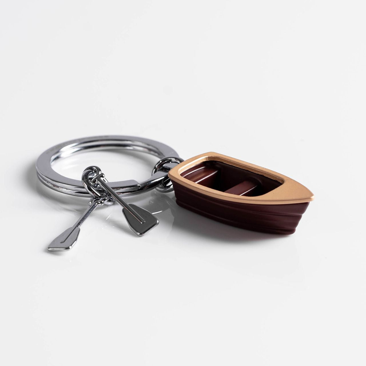 Brelok Łódka prezent dla wędkarza brelok dla wędkarza gadżety dla wędkarza prezent dla wędkarza na urodziny