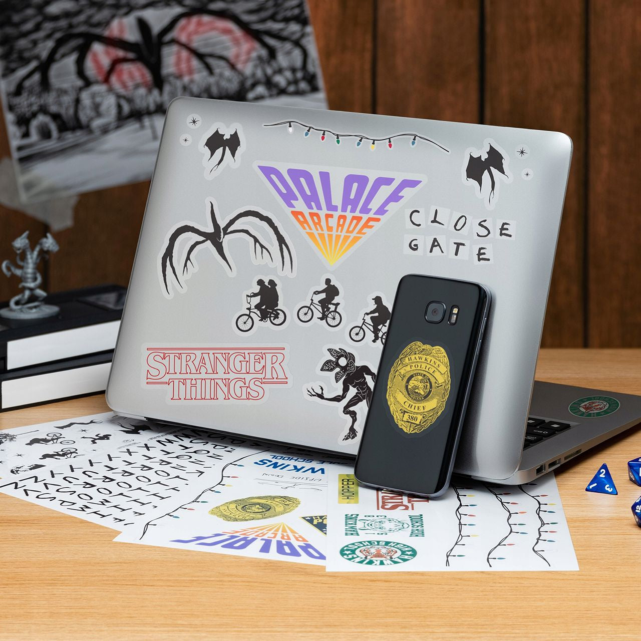 Set de autocolante Stranger Things