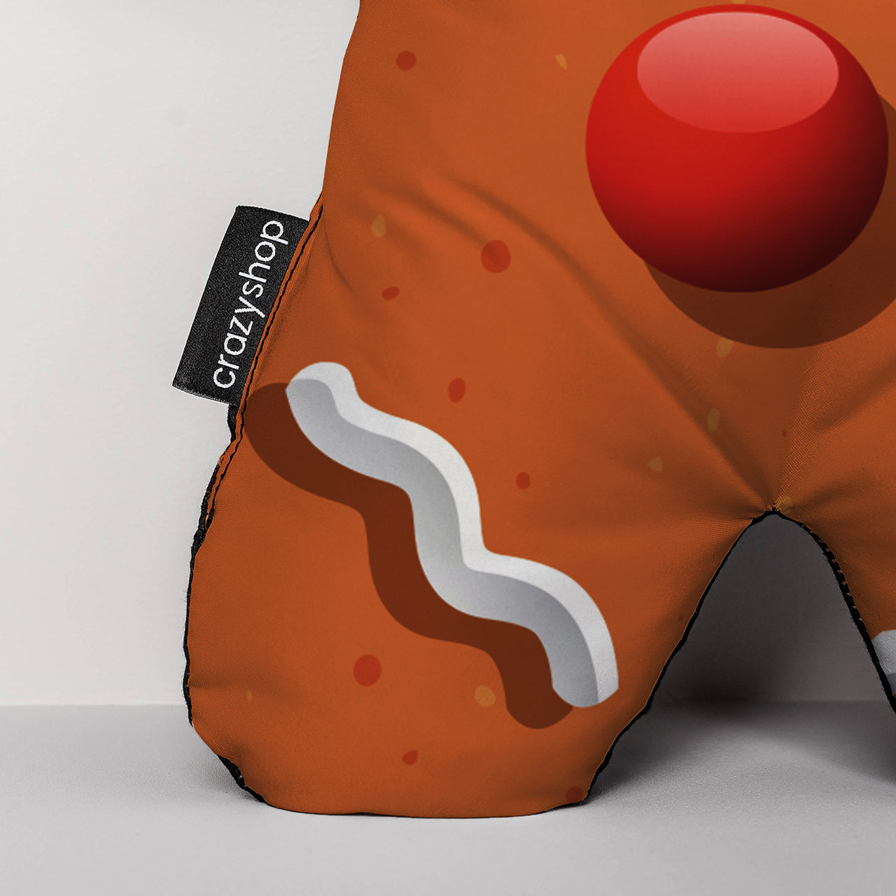 Oryginalna poduszka świąteczna - piernik prezent na święta prezent świąteczny poduszka piernik