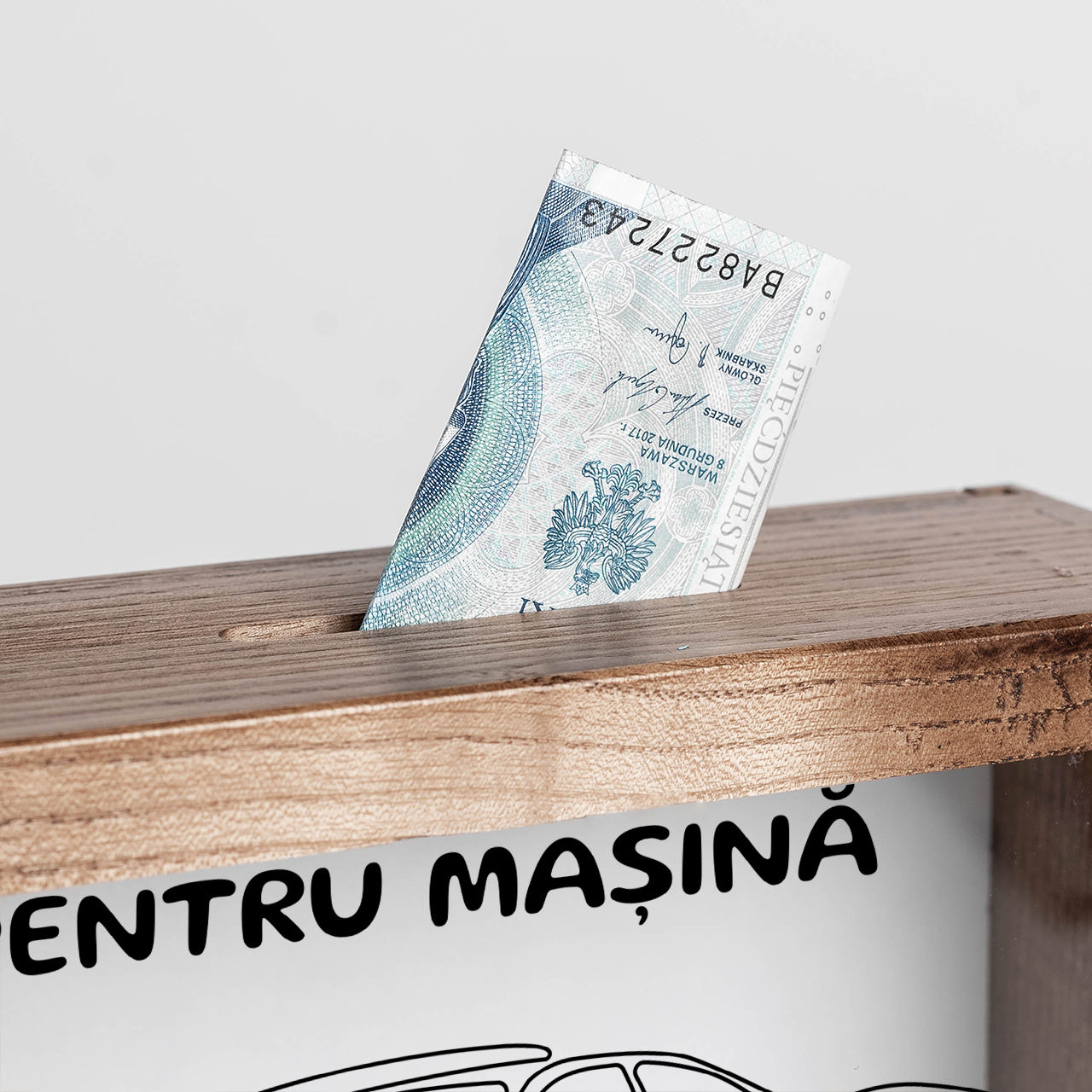 Pușculiță pentru mașină – Strâng pentru mașină