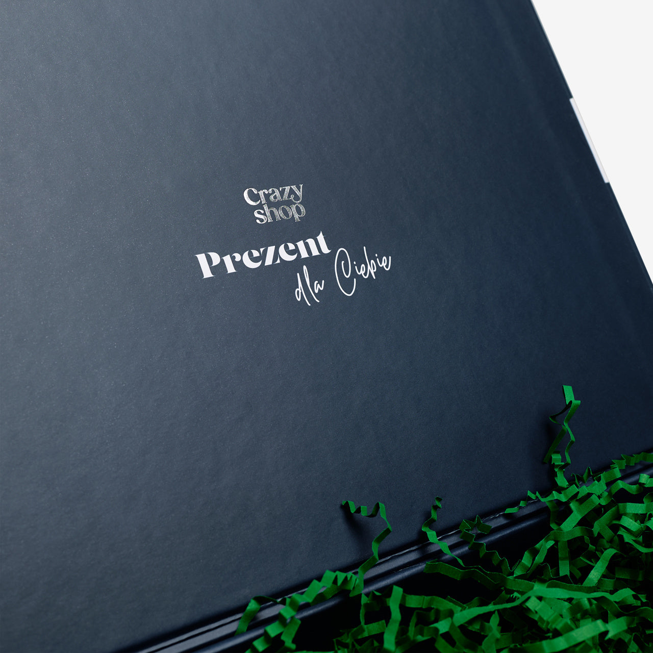 Cutie cadou albastru închis cu închidere magnetică, 28x20 cm