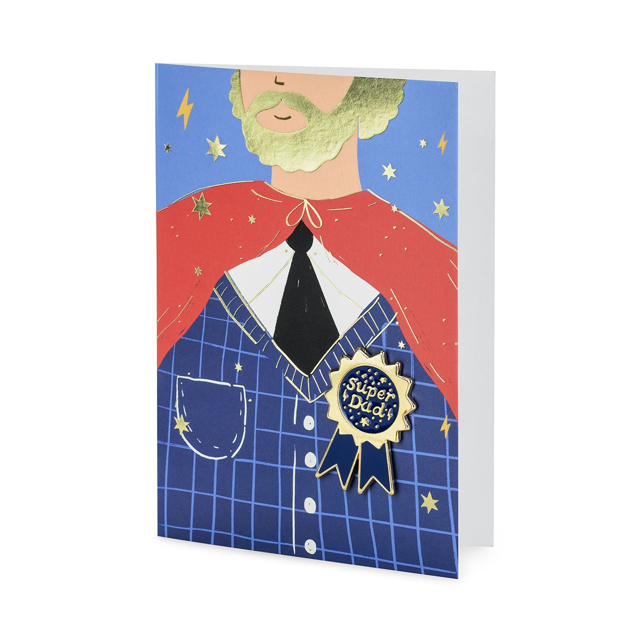 Felicitare cu insignă – cadou de Ziua Tatălui