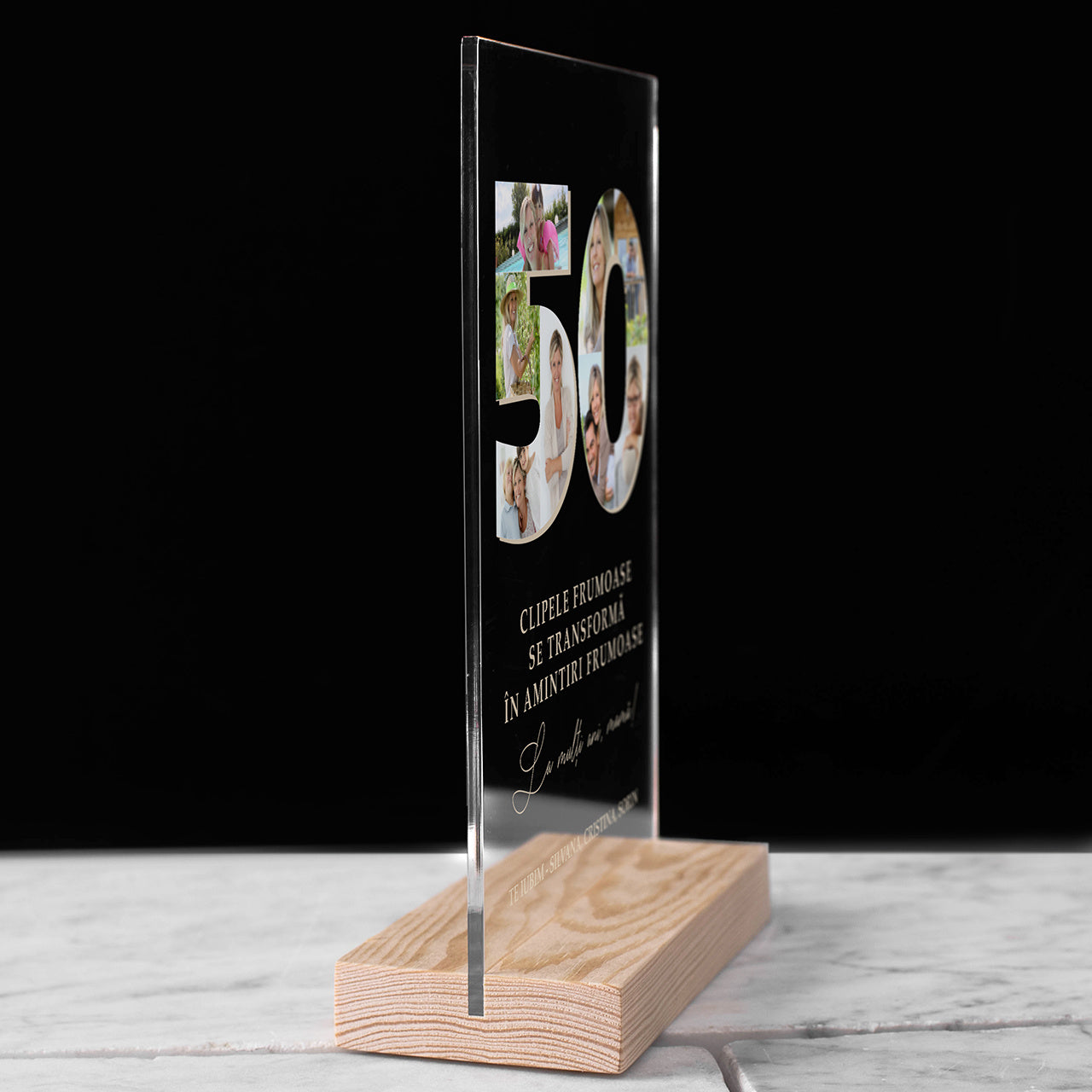 Statuetă pentru mama la 50 de ani