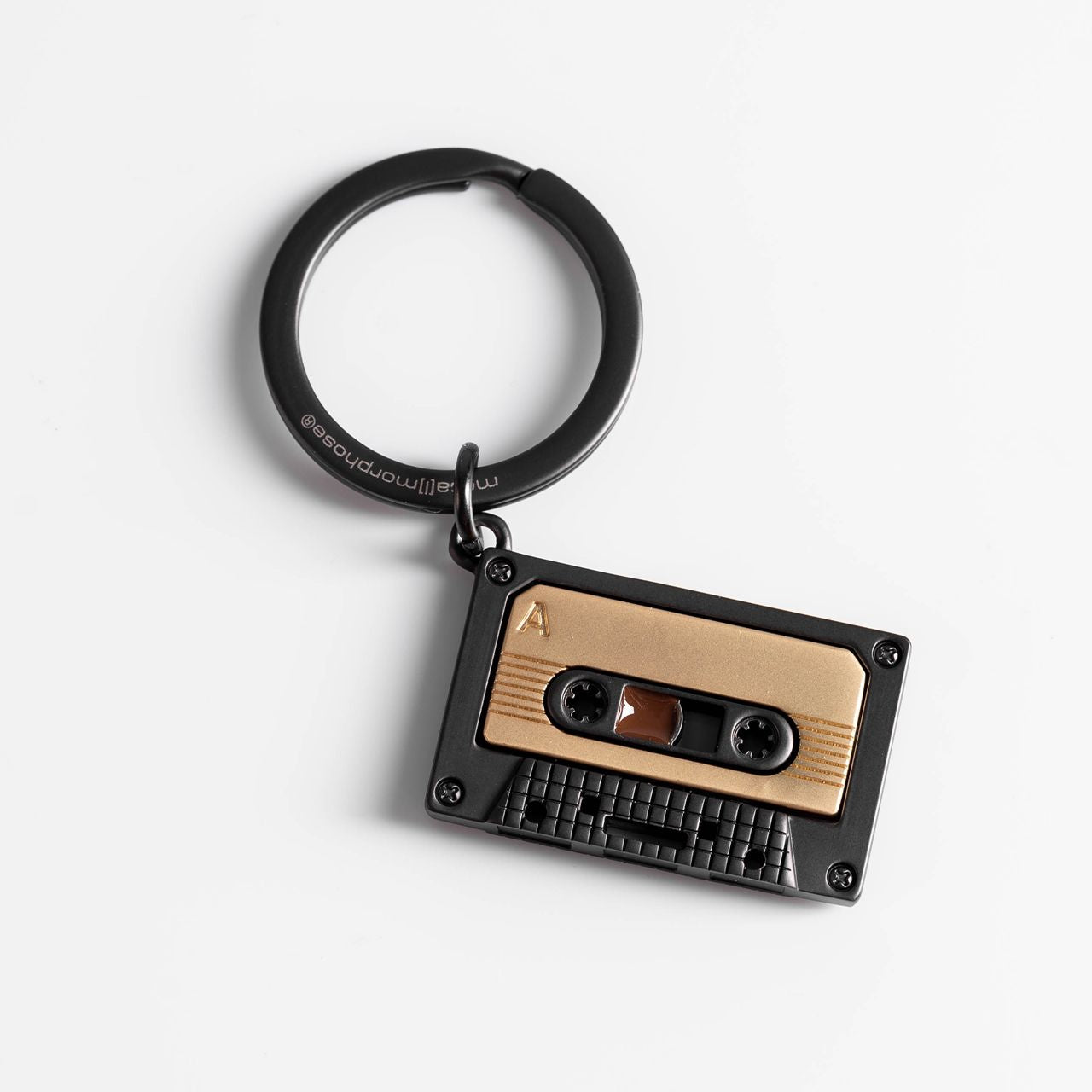 Breloczek muzyczny - kaseta magnetofonowa prezent dla muzyka muzyczny prezent dla mężczyzny prezent dla muzyków