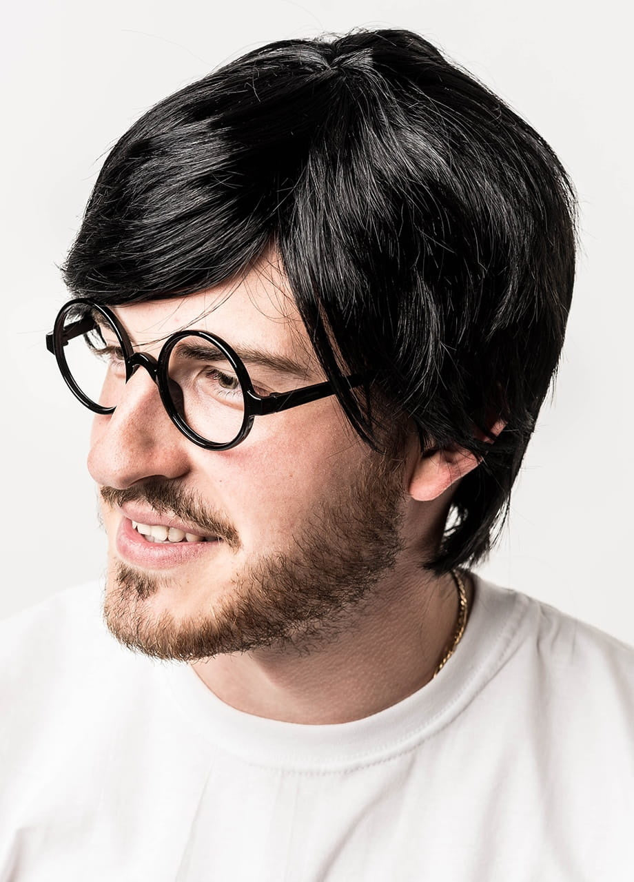 Set HARRY perucă și ochelari