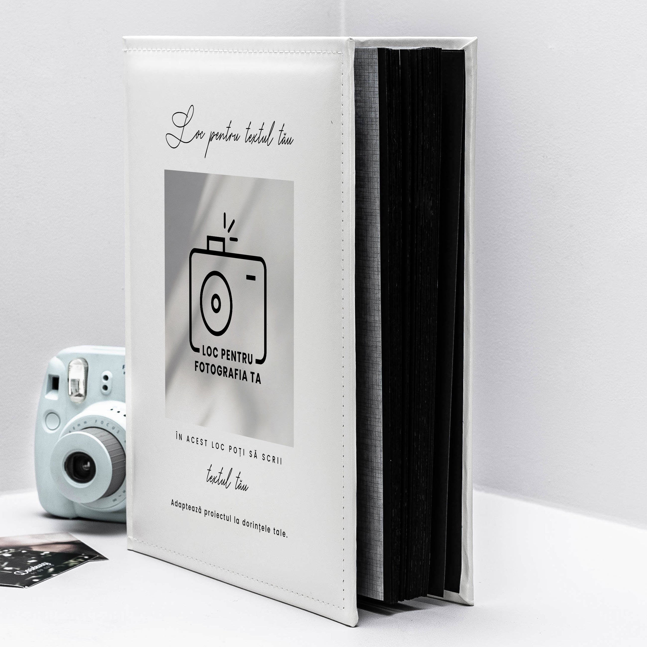 Personalizowany album z miejscem na Twój projekt prezent dla rodziców prezent dla dziadków